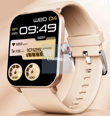 boAt Wave Fury with 1.83'' HD Display, Bluetooth Calling & Functional Crown Smartwatch  (Cherry Blossom Strap)